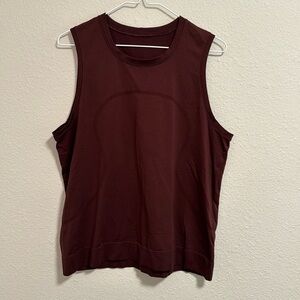 Lululemon relaxed fit swiftly muscle tank cassis